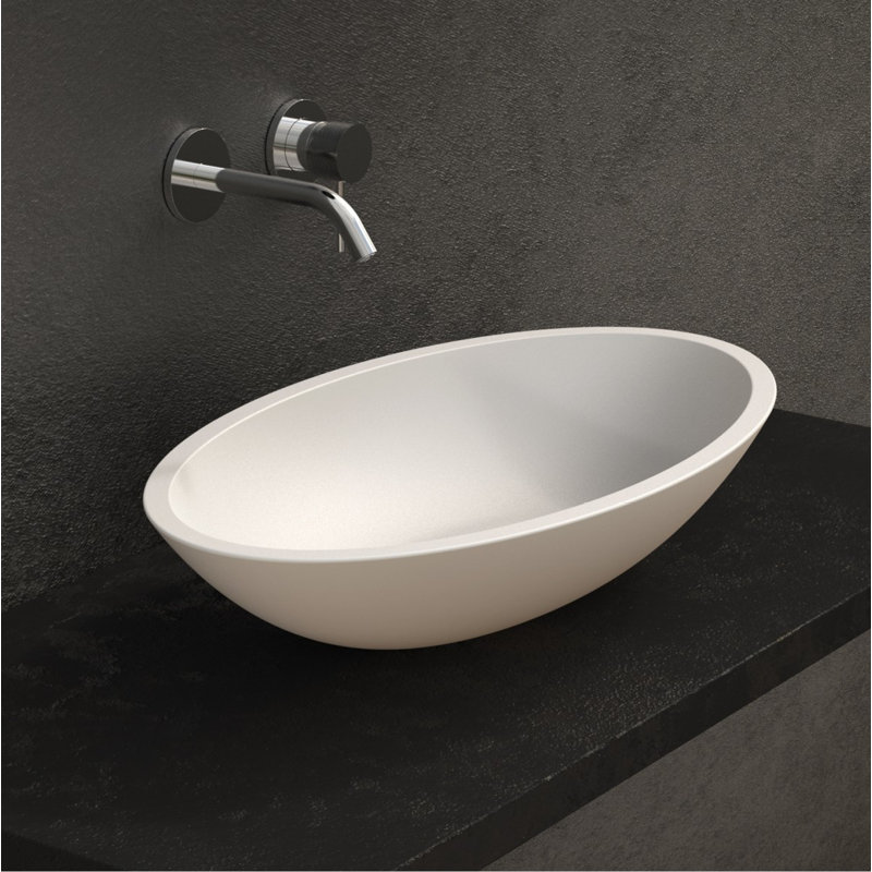 Ideavit Solidjazz Elongated Oval Vessel Bathroom Sink Perigold